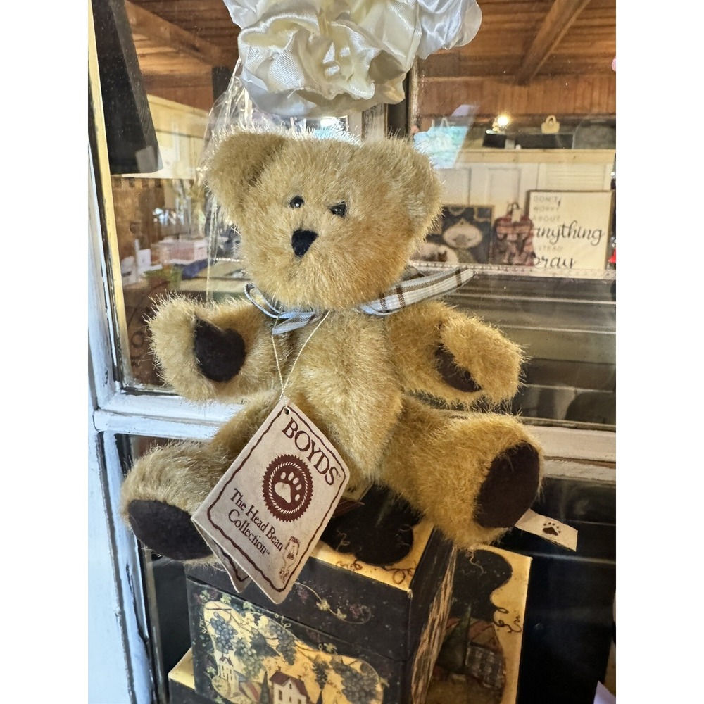 2006 Boyds Bears HB Heirloom Head Bean Blake #510911 6" Plush